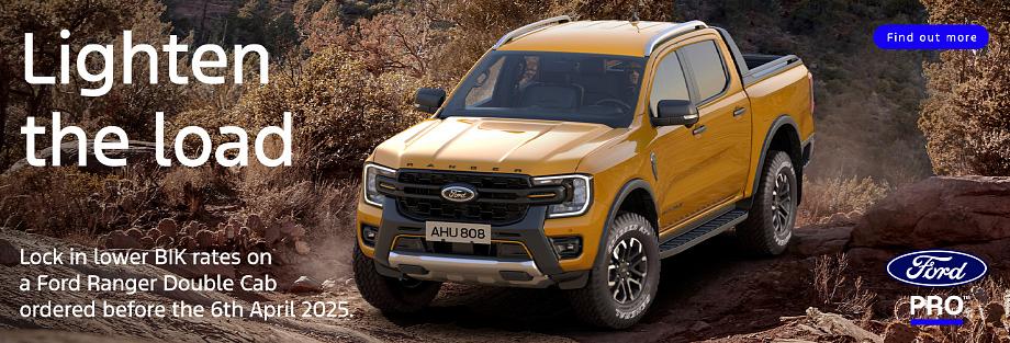 Ford Ranger Double Cab - lighten the load