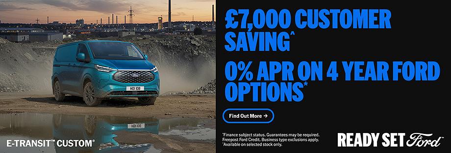 All-Electric E-Transit Custom