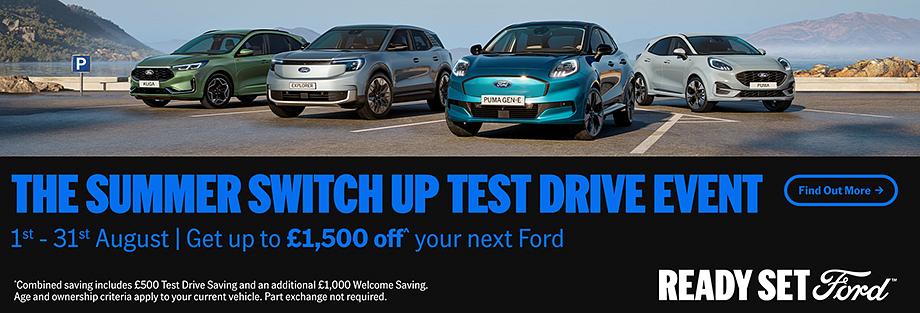 Ford Summer Switch up Test Drive PV
