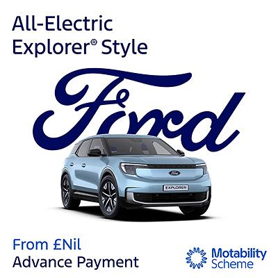 Ford Explorer Style on Motability