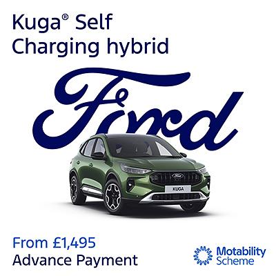New Ford Kuga Active on Motability