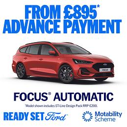 New Ford Focus ST-Line on Motability