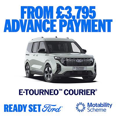 New Ford E-Tourneo Courier Motability