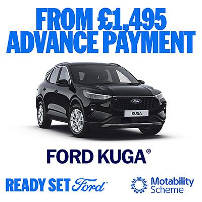 New Ford Kuga Titanium on Motability