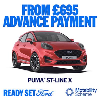 New Ford Puma on Motability