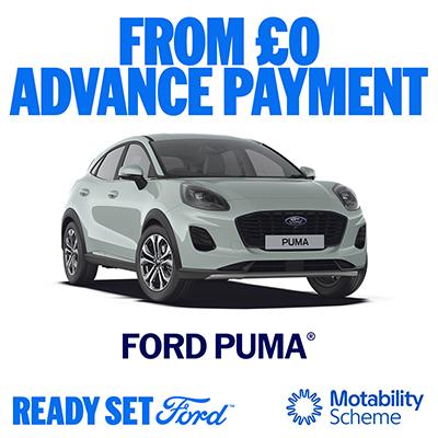 New Ford Puma on Motability