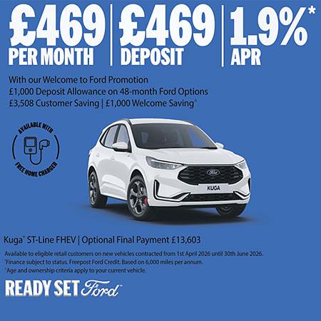 Ford Kuga New Car Special Offer