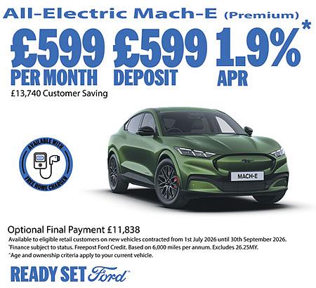 Ford Mache-E New Car Special Offer